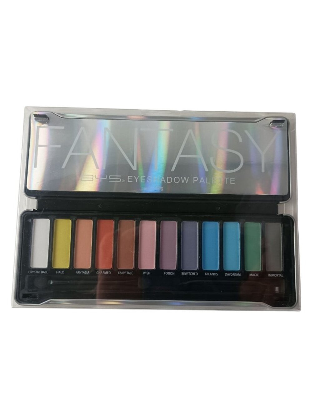 BYS Fantasy Eyeshadow Palette 12g Assorted Pressed Powder Makeup 12 Shades New